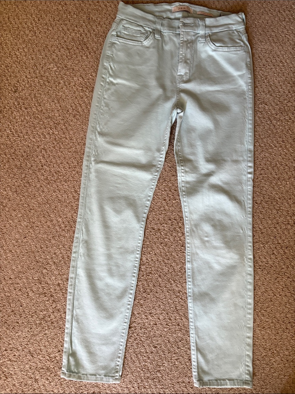 Light Mint Skinny Jeans